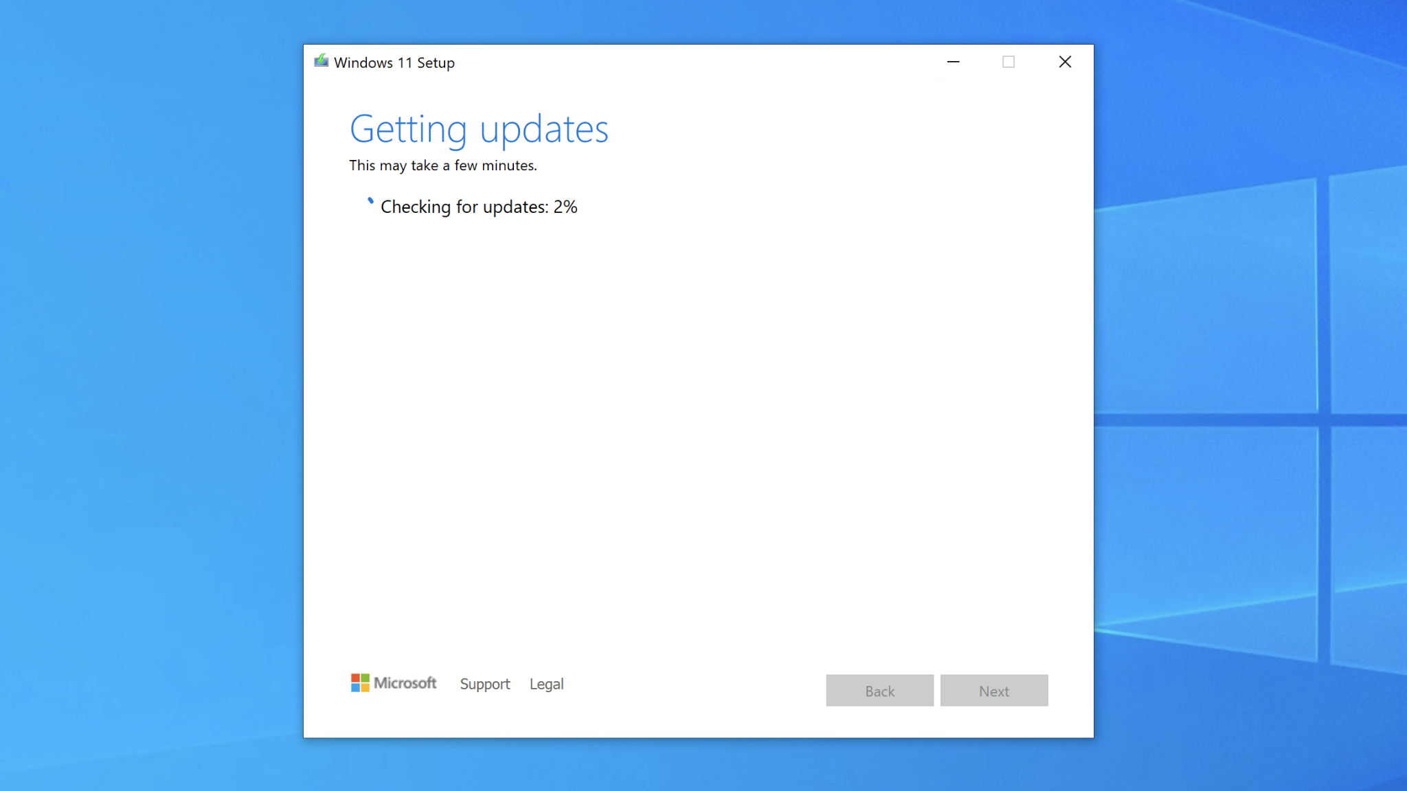 Windows 11 Install Getting updates (this takes ages)