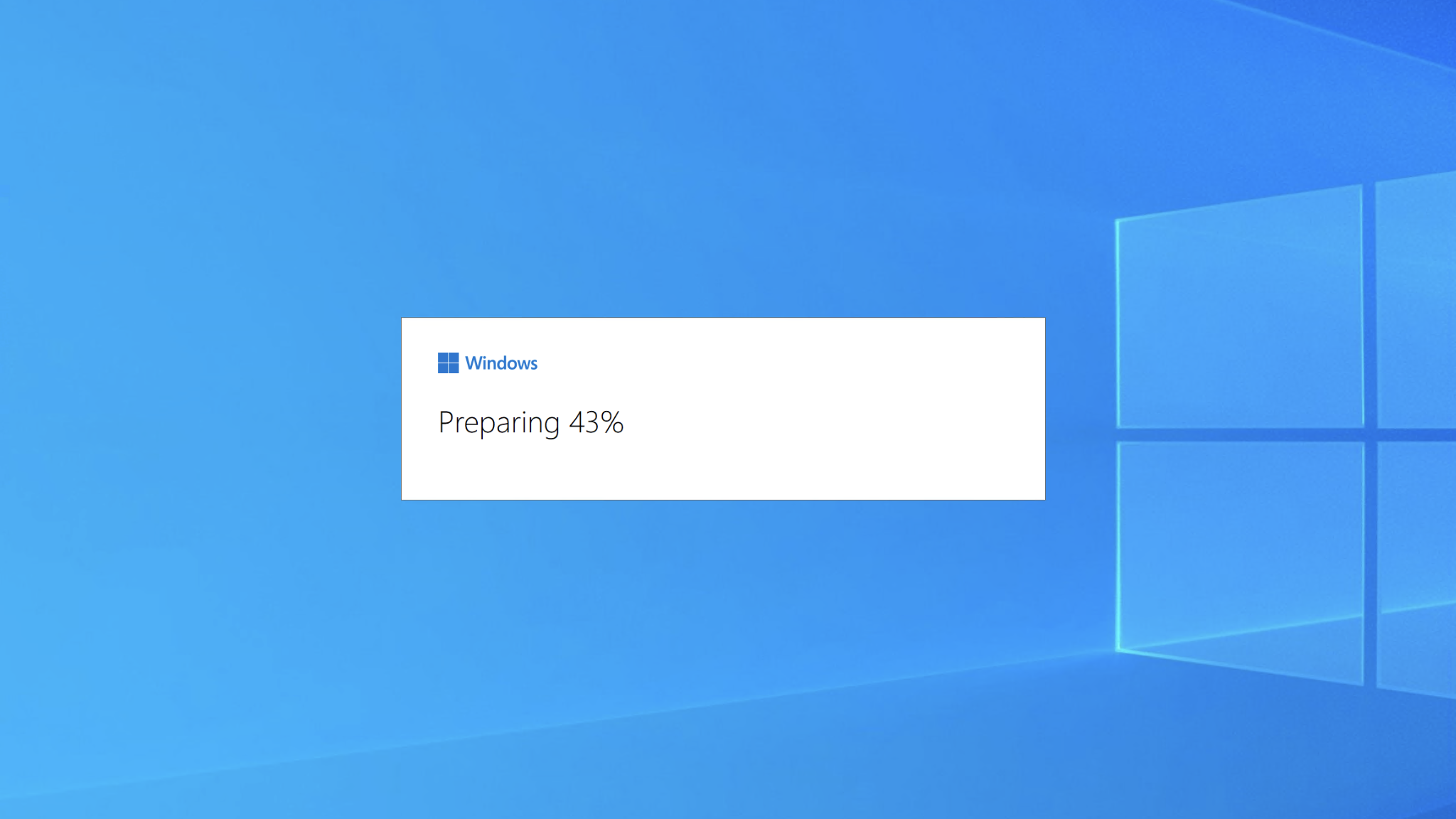 Window 11 Setup 'preparing'