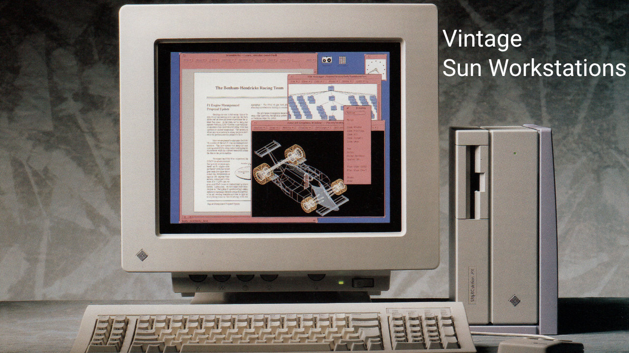 Exploring vintage Sun Workstations