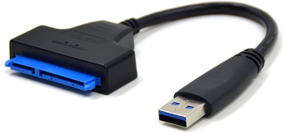 USB 3.0 to SATA Adapter Cable for 2.5in SSD HDD Drives