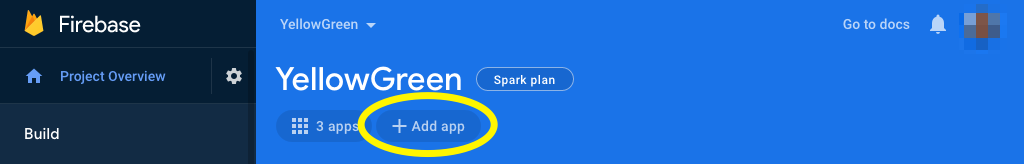 Firebase - Add App