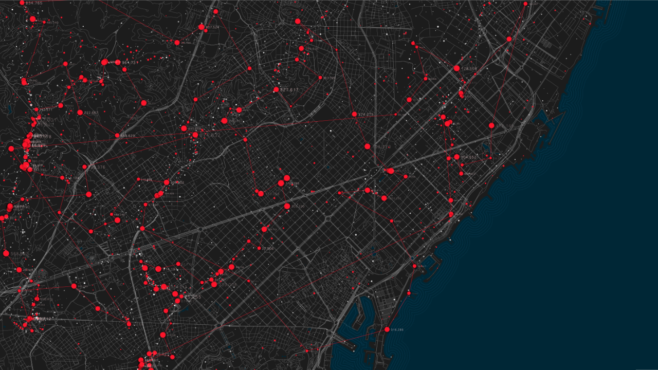 Abstract urban financial structure analysis of big data - Designed by GarryKillian / Freepik