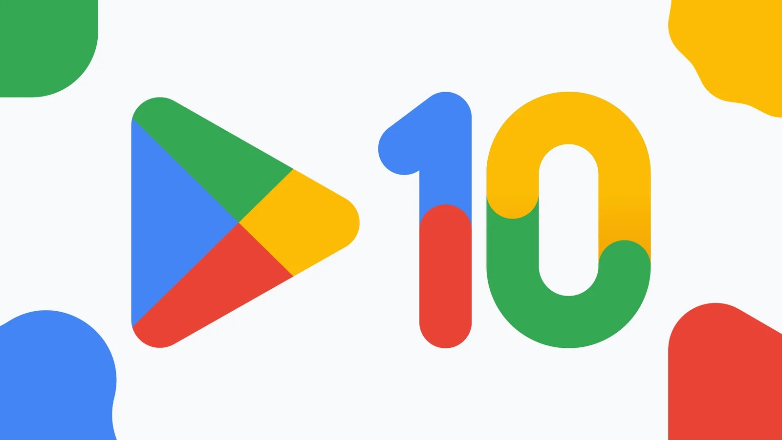 Google Plays 10th anniversary rebrand (Press Centre image)
