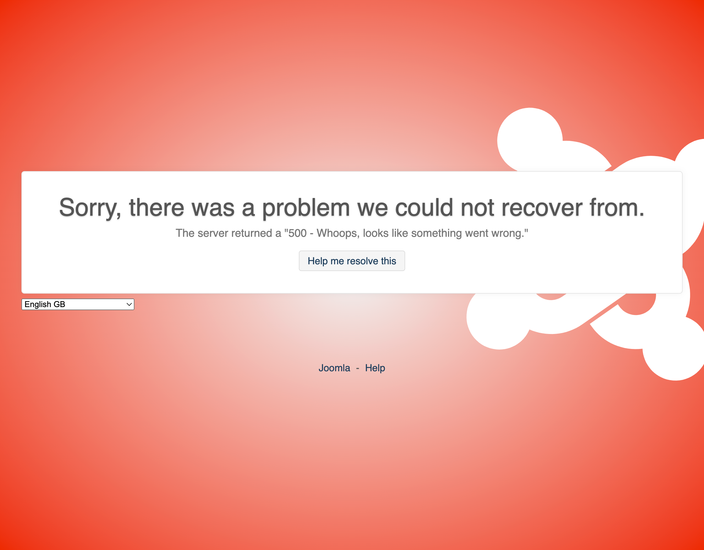 500 error on installation Joomla 5.0.3