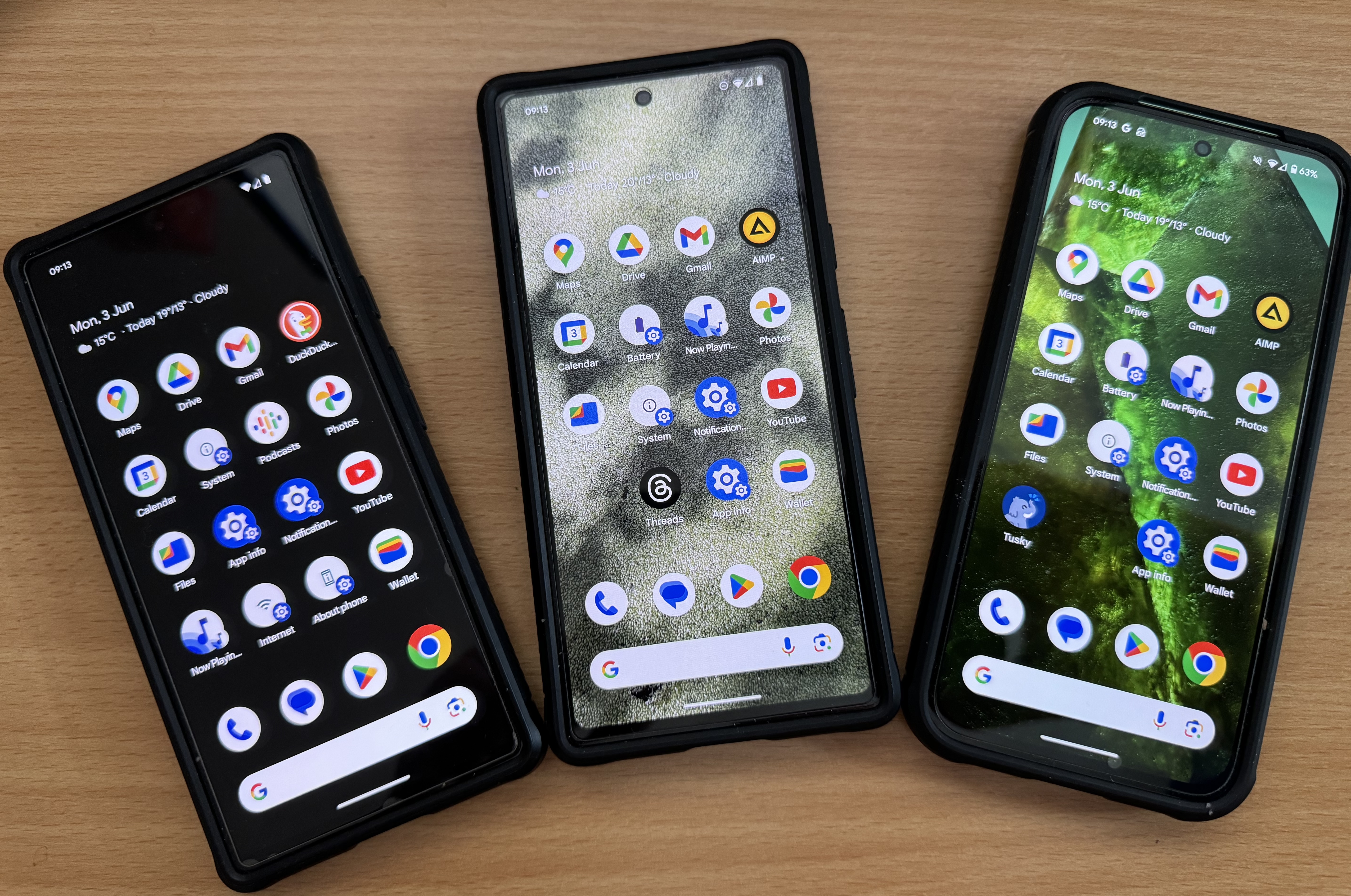 Pixel 6a 7a and 8a launcher