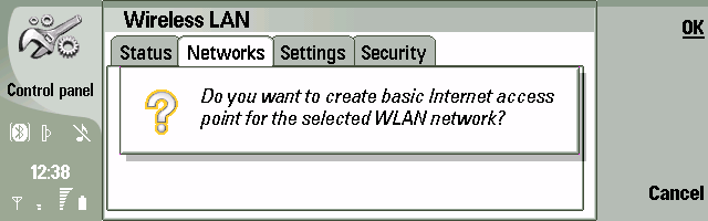 9500 Create Wireless LAN access point