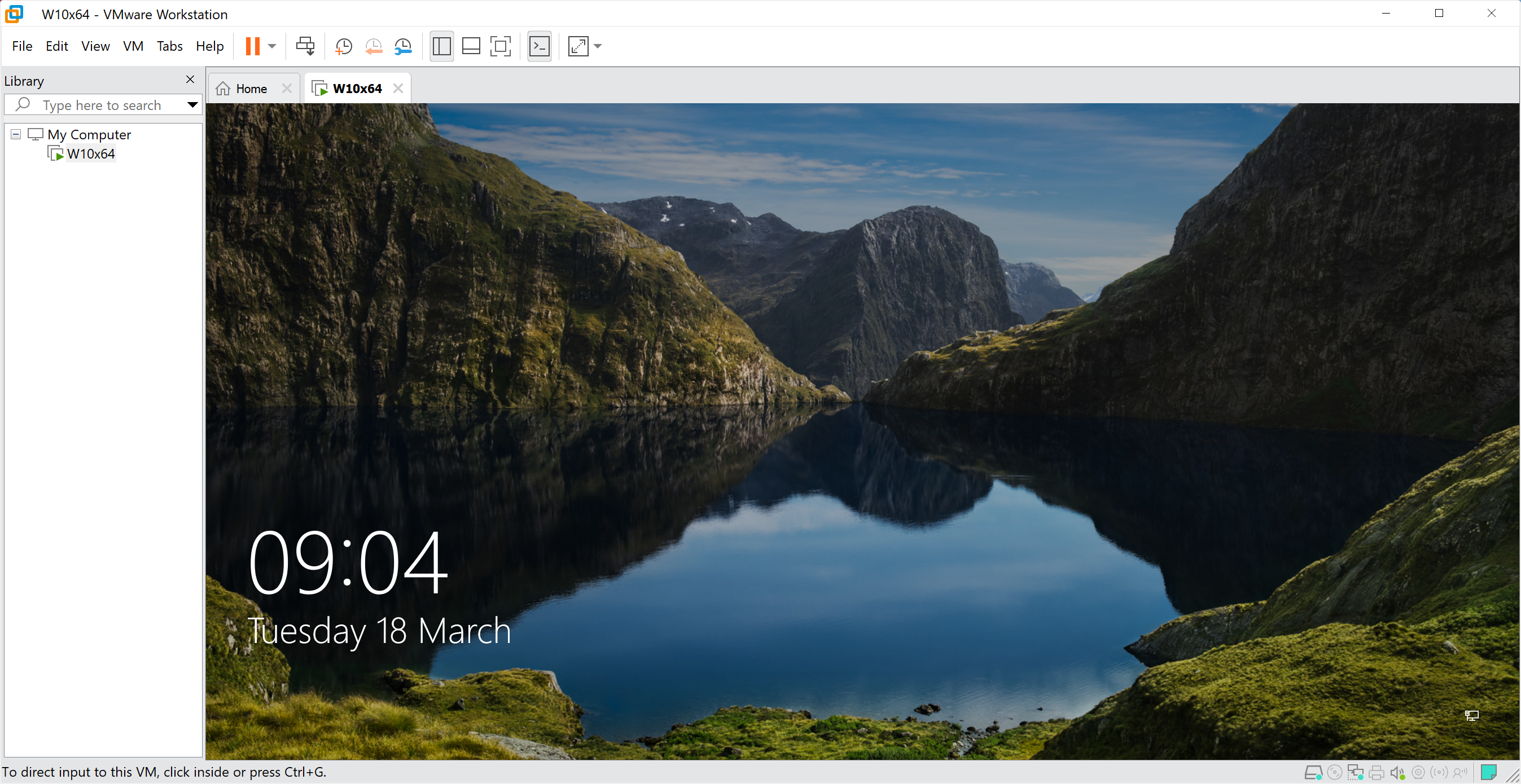 My Windows 10 Intel VM for legacy software - now on a Windows host