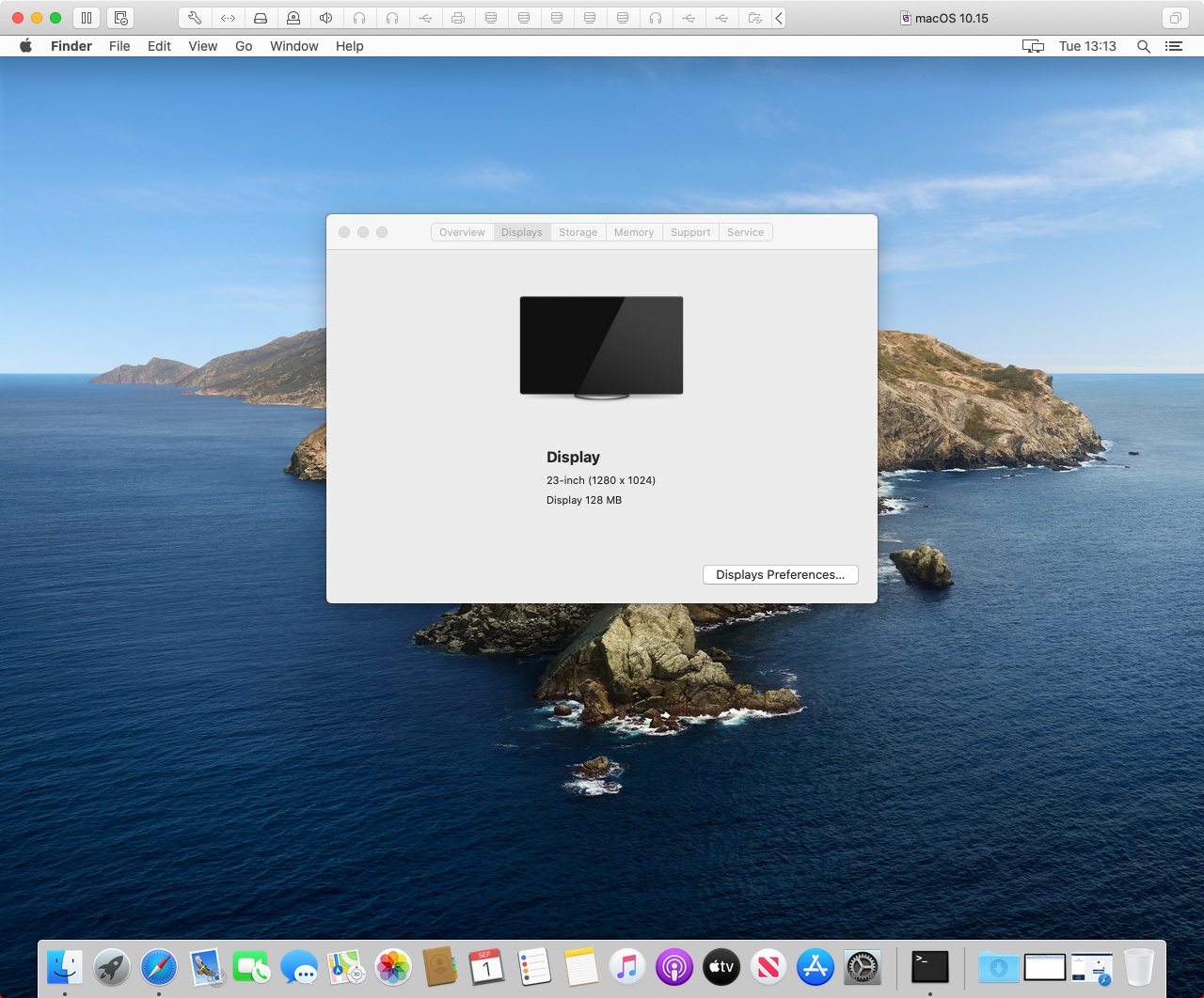 macOS Catalina VMware Tools
