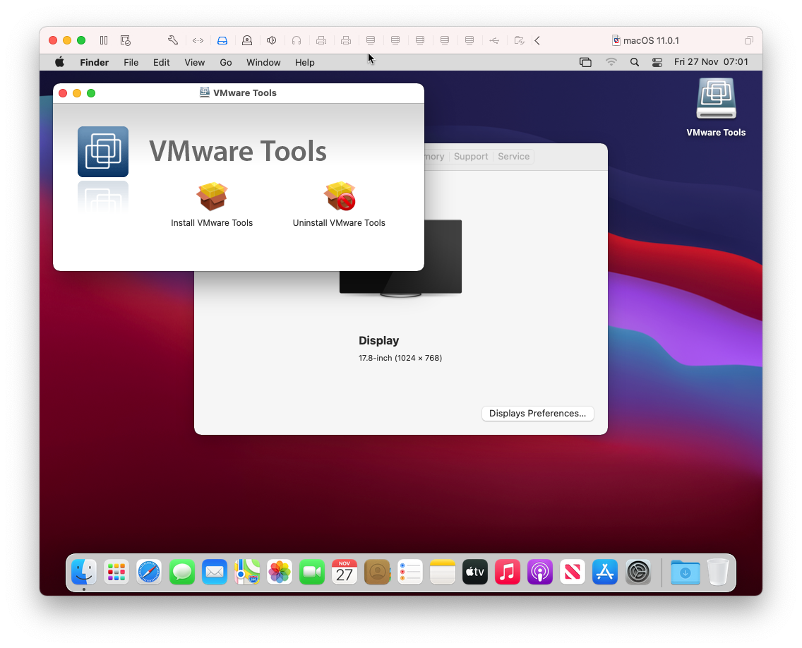 VMware Tools Installer package