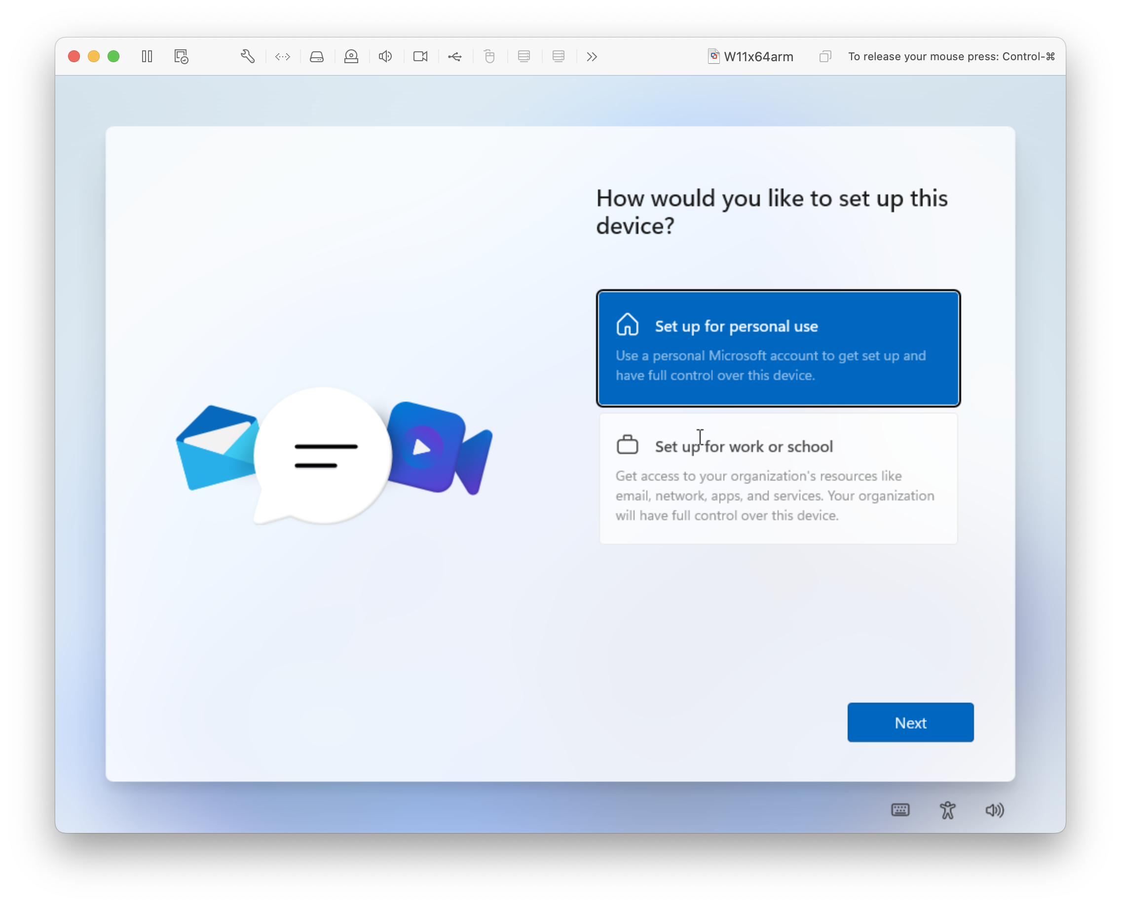 How would you like to set up this device