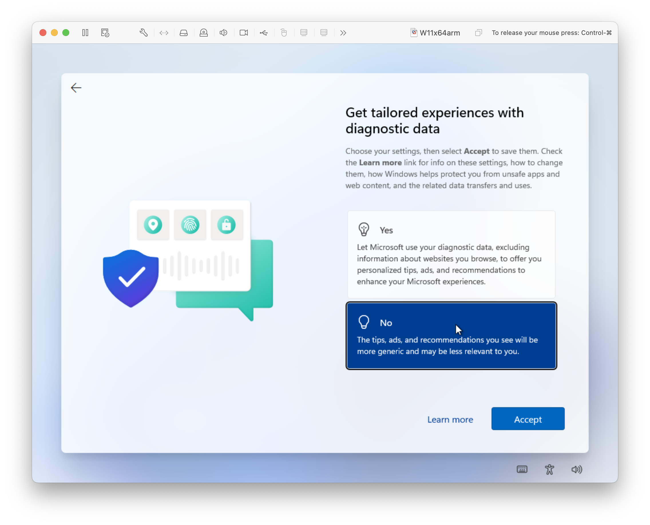 Get tailored experiences with diagnostic data