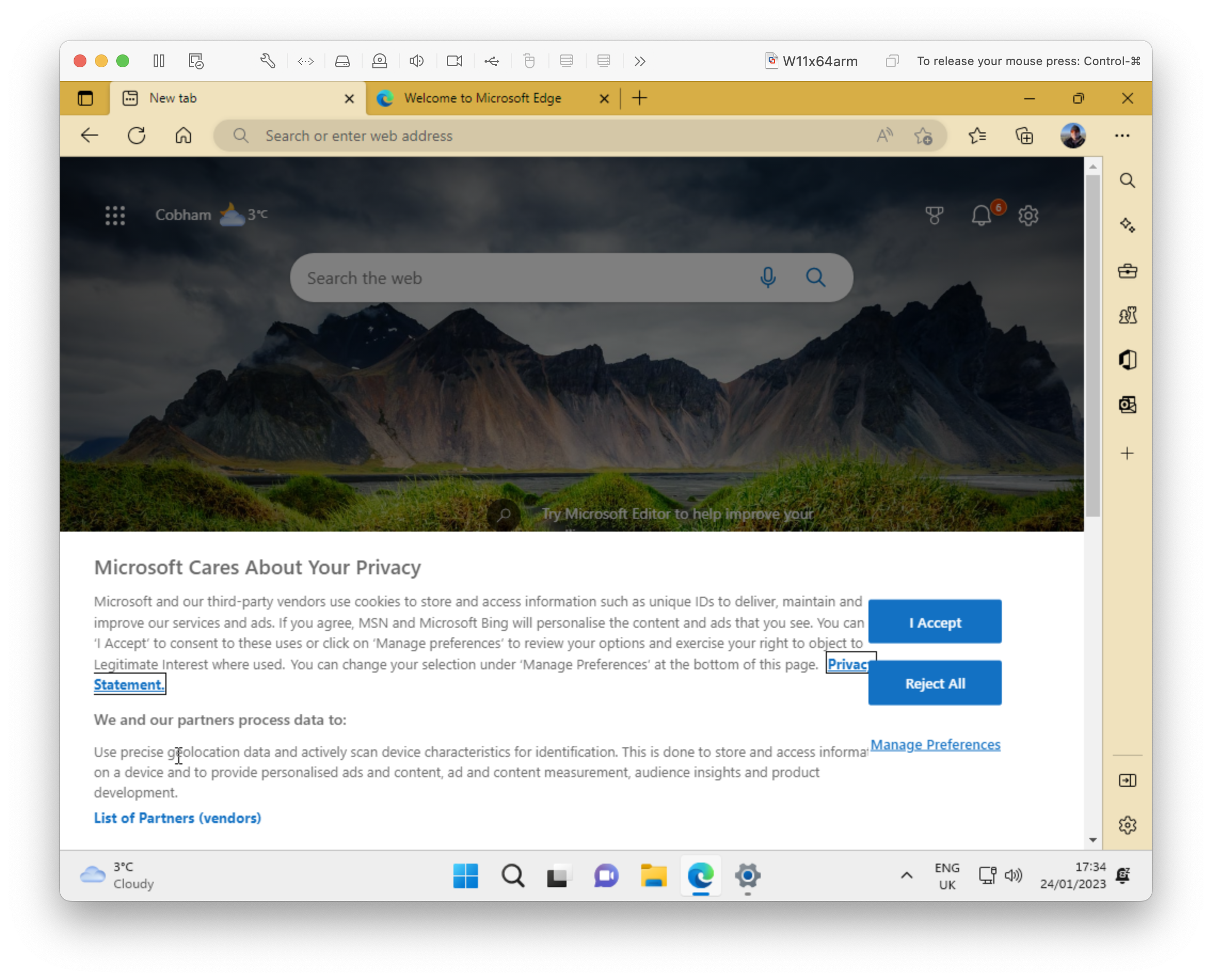 Microsoft cares about your privacy