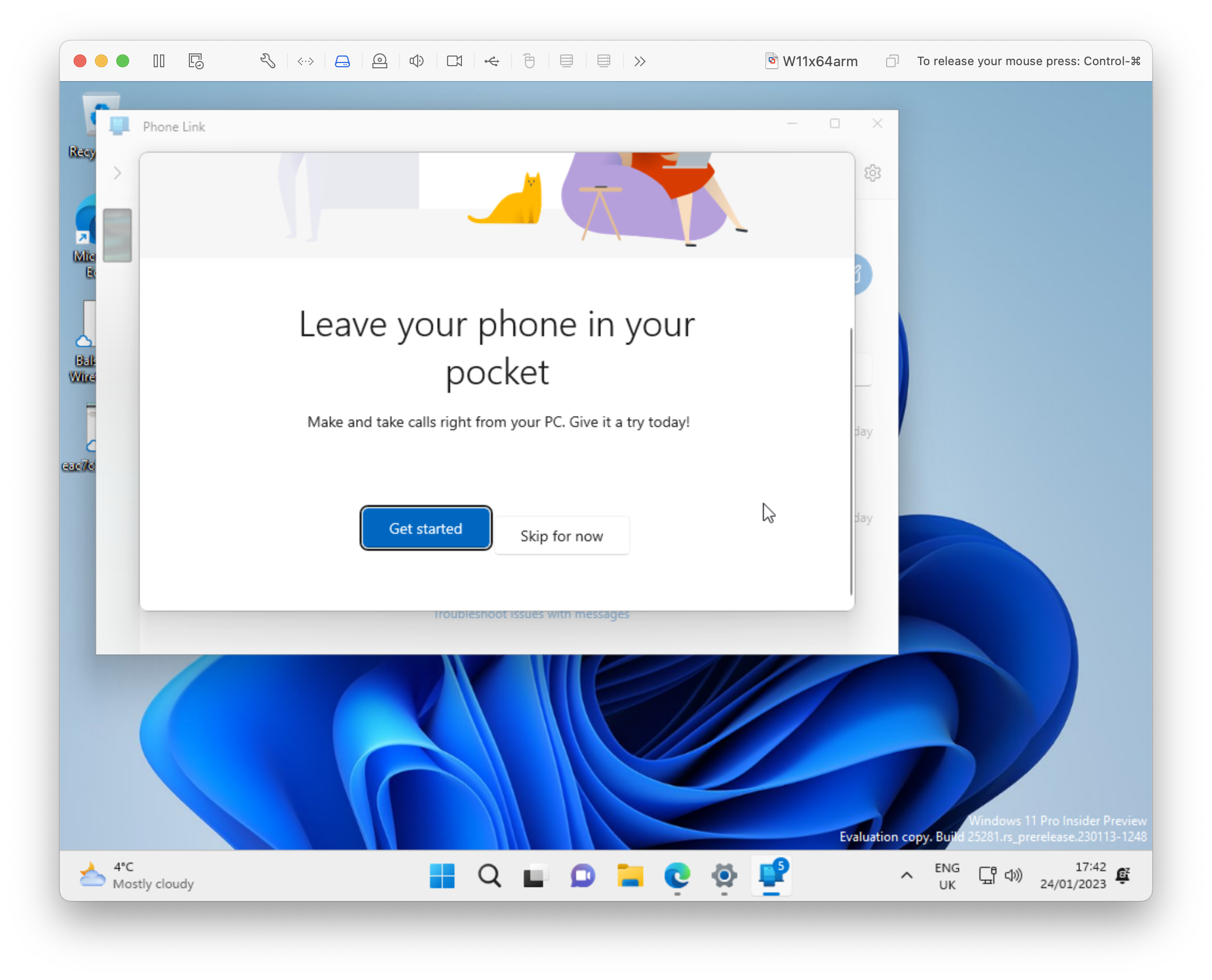 Leave your phone in your pocket
