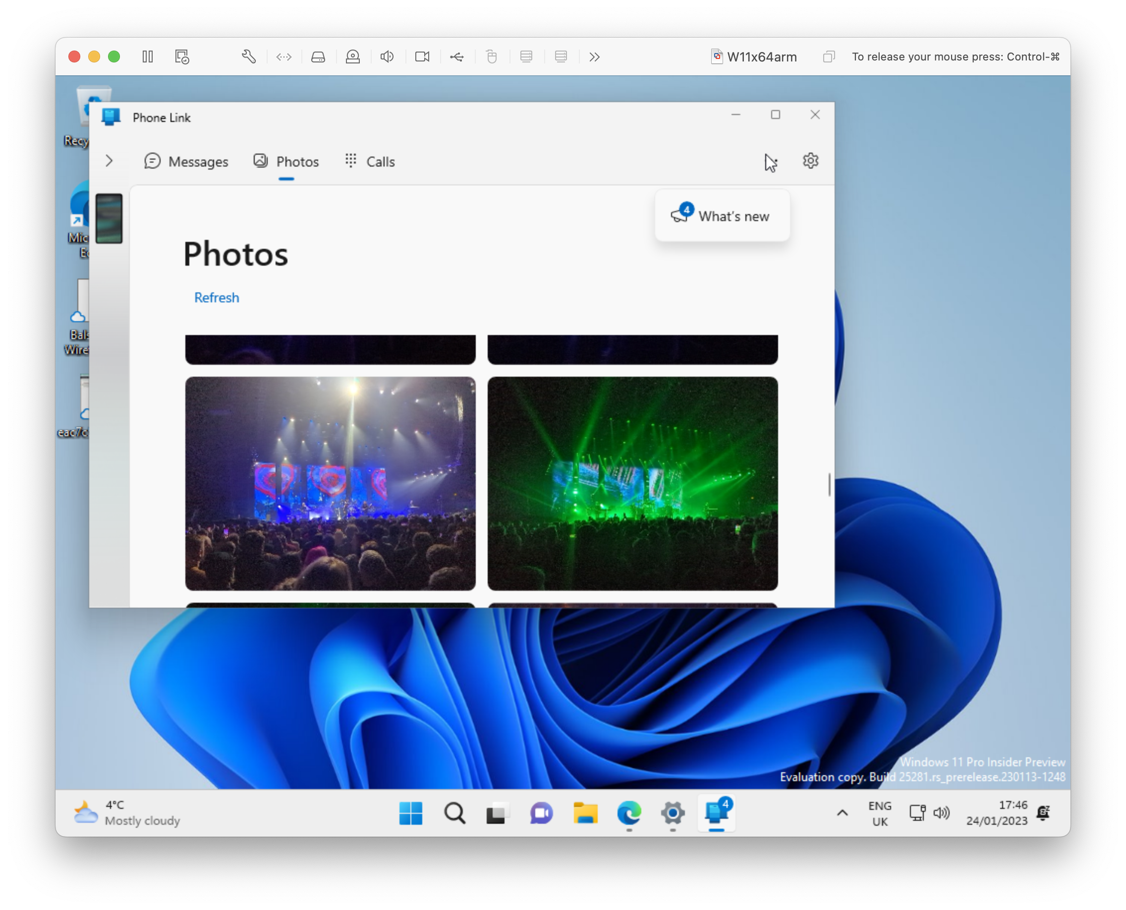 Phone Link - Photos - The Cure at Wembley!