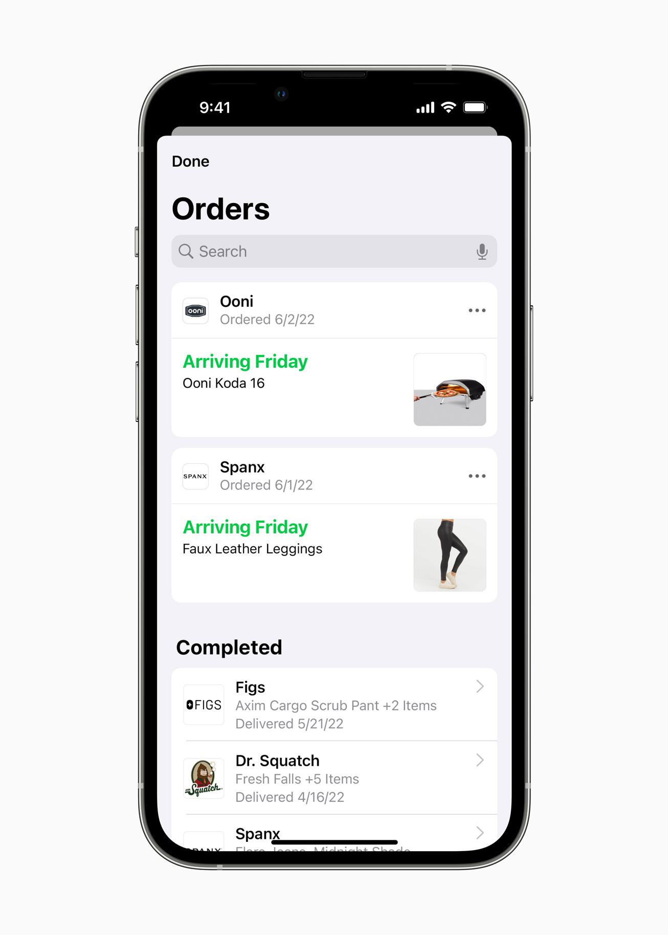 Apple Pay, Pay order tracking